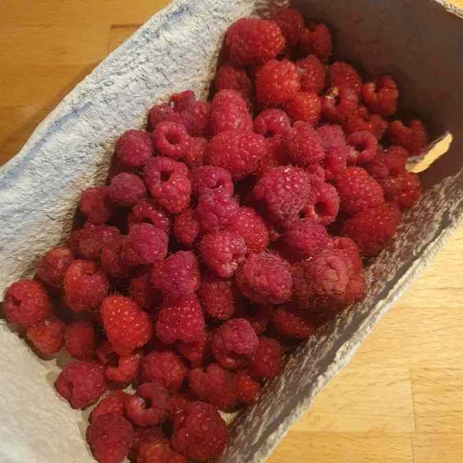 Himbeeren aus dem eigenen Garten